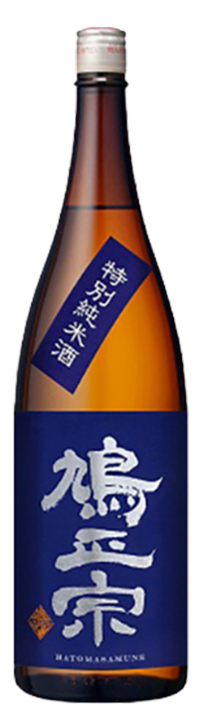 鳩正宗 特別純米酒 華吹雪 ブルー