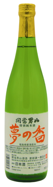 開当男山 純米吟醸 夢の香