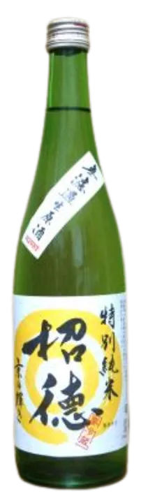 招徳 特別純米 辛口 京の輝き