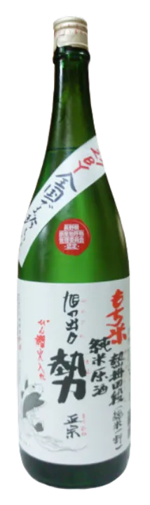 勢正宗 純米酒 もち米熱掛四段仕込