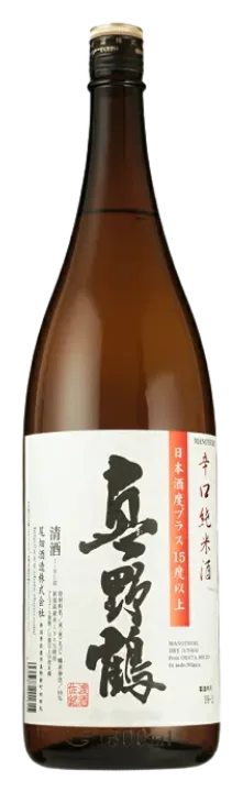 真野鶴（まのつる）辛口純米「鶴」